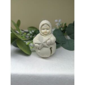 Snowbabies First Star Jinglebaby Bell Bisque Ornament Dept 56 in box #68586